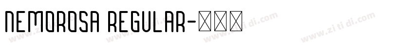 Nemorosa Regular字体转换